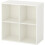IKEA EKET 4 Compartment Cabinet-White 70x70cm 1