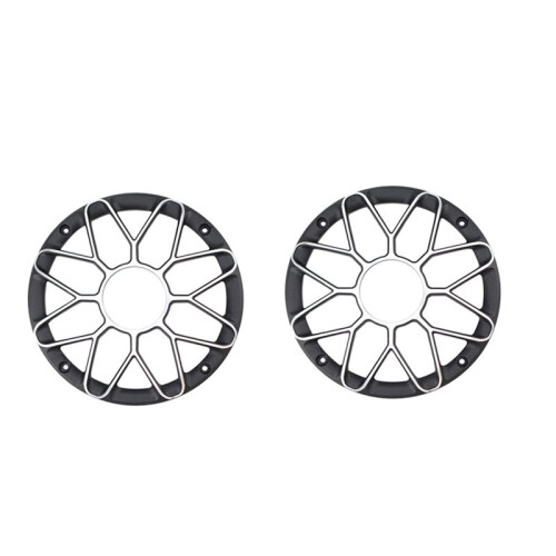 2 Peças de Capa Protetora de Alumínio para Subwoofer de 6,5 Polegadas, para  A Motor ou Carro.
