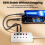 10Port Fast USB Charger Power Strip Multi- HUB Adapter Socket Desktop Charging Station USB Type C Socket Adapter 3