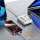 10Port Fast USB Charger Power Strip Multi- HUB Adapter Socket Desktop Charging Station USB Type C Socket Adapter 5