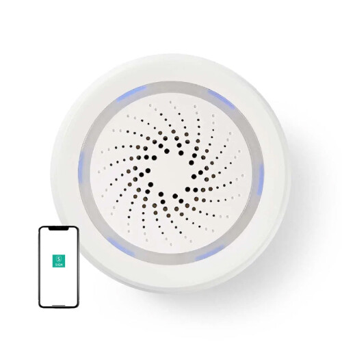 SiGN Smart Home WiFi Sirene - Wit