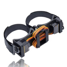 Lanceur de Colliers de Serrage pour Drone FPV RC de 1 Kg avec Sangle Fixe et Dispositif de Largage Aérien pour Télécommande et Pièces de Rechange
