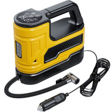 Electric Car Air Pump Inflator Cordless Car Tire Air Compressor with SOS Warning Light,Tire Pressure Monitor