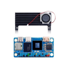 Voor Orange Pi Zero 3W Ontwikkelingsbord met Zero 3 Koelventilator, voor Allwinner A733 Soc 3Tops NPU, PCIe 3.0, WIFI6, BT5.4, 12GB