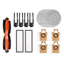 Compatible with Robot Vacuum M40S Cleaner Accessories Main Side Brush Mop Cloth HEPA Filter Dust Bag Replacement Spare Parts