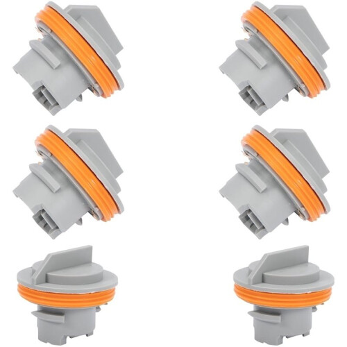 6pcs Tail Lamp Socket Compatible for  Models,the Individual Size is Approximately 13 X 11 X 3.5cm