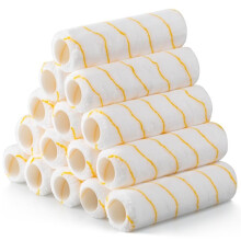 15 Pcs 9" Paint Roller Covers, Microfiber Paint Roller Covers 1/2 Inch Nap,Density Roller Sleeves for Walls & Ceilings