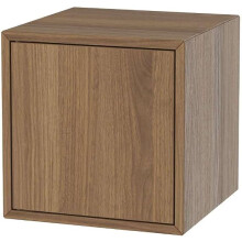 IKEA EKET Door Cabinet-Brown Walnut 35x35x35cm