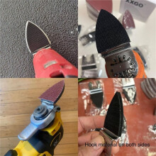 Finger Oscillating Multi Tool Sanding Pads Accessories Kits for , with Sanding Pads Sandpaper, for Wood and Plaster