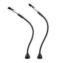 2 Pack Magnetic Flexible Gooseneck Metal with Alligator Clips for Helping Hands Third Hand Tool Automobile Electronics