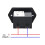10V-80V Hour Meter Rectangle Sealed Hour Meter for Engineering Vehicle Generator Hour Meter SYS-1 2