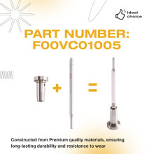 4PCS F00VC01005 Common Rail Injector Control Valve Assembly 110 Series CRIN1-13 Fit for Injector 0445110021 0445110146