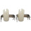 2PCS Needle Threader HP32557 Replacement for Singer Sewing Machine 7360,Replace 4161458-01/5020205838/502020.58.38 1