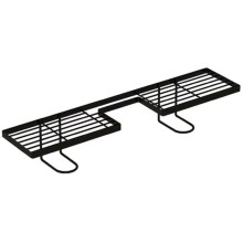 50cm Bathroom Counter Shelf Anti Slip Heavy Duty Bathroom Vanity Shelf Draining Hollow Shelf A