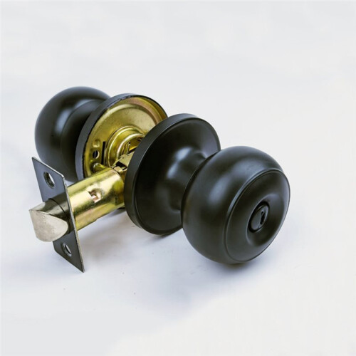 Black Door Knobs, 6-Pack Privacy Door Knobs, Interior Door Knob for Bedroom/Bathroom, Keyless Modern Matte Black Lockset 2