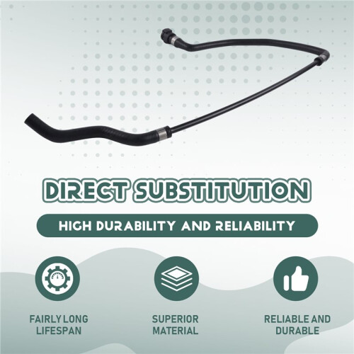 17127565092 External Coolant Hose for  1 Series E87 3 Series E90 E91 E93 X1 E84 1
