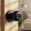 Black Door Knobs, 6-Pack Privacy Door Knobs, Interior Door Knob for Bedroom/Bathroom, Keyless Modern Matte Black Lockset 4