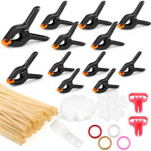 12 Pack Balloon Arch Clips ,Heavy Duty Clips, Balloon Arch Set for Framed Backdrop Decorations Parties Photography DIY