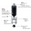 Bike Fork Stem Extender Hidden Riser Bicycle Handlebar Stem Height Extender for MTB Road BMX Type B 2