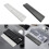 Mechanical Keyboard Wrist Rest Pad with Clear Lid Partition Storage Case Typing Mat Hand Rest Desktop Storage Box Black 4