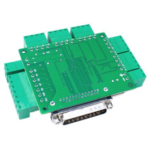 MACH3 5-Axis Engraving Machine Interface Board Cnc Interface Board with Optical Coupling Isolated Usb Power Supply