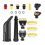 For  SC2 SC3 Easyfix Steam Cleaner Replacement Steam Extension Nozzle Round Brushes Kit 1