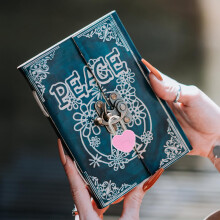 24 mini candados con forma de corazón con llaves, de aleación y plástico, estilo vintage.