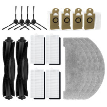 Compatible for ( Neabot NoMo N2, Imou L11 Pro,  Q6 Pro ) Main Side Brush Filter Robot Vacuums Accessories(18pcs)