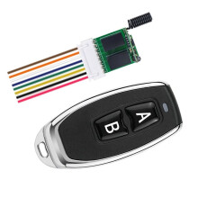 2CH Wireless Relay DC3.7V-12V LED Lights RC Remote Access Control Remote Control 315Mhz