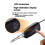 2 Channel UHF Wireless Saxophone Microphone System Clip- Instrument Mic for Performance Practice Recording 3