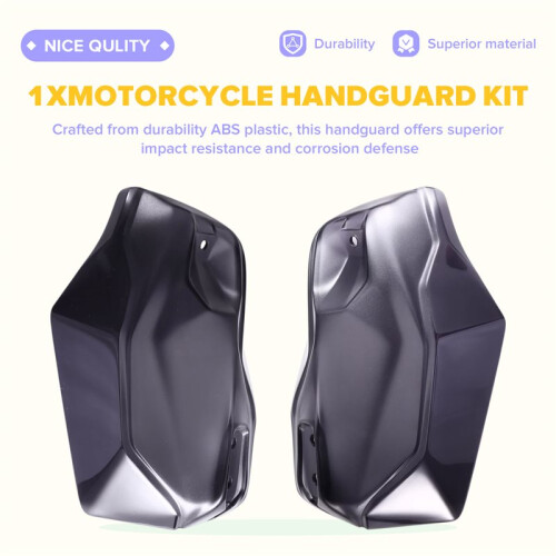 Motorcycle Handguard Hand Shield Protector Hander Hand Shield Plate Guard Protector for  368G 2024-2026 Grey 1