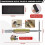 6 Pcs Plumbing Tools Kit with Angle Stop Wrench & 1/2-Inch Compression Sleeve Puller,Plumbers Wrench, Sandpaper 7
