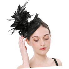 Elegante diadema floral, tocado para mujer, accesorio ligero para fiestas de té.
