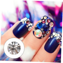 1 bolsa de diamantes de imitación de alta calidad para la base de puntas de uñas, ideales para decoraciones de uñas DIY.