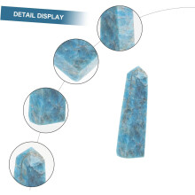 Decoración de piedra lunar, decoración de cristal natural para el hogar, la oficina, la meditación, adorno, piedra relajante.