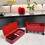 Desktop Cable Organizer Box with Lid, Cable Management and Storage Compartments A 4