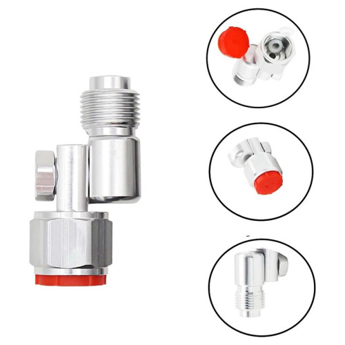 235486 Rosca de 7/8 Polegadas para Junta Giratória de 180 Graus para Pistola de Pintura Airless 1