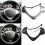 Multifunction Steering Wheel Button Audio Volume Control  for  Alto 660CC 2009-2016 Silver 5