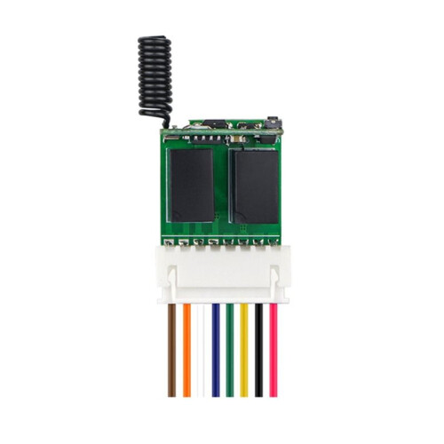 2CH  RC Remote  DC3.7V-12V Wireless  Relay Remote Control  for LED Lights Access Control 433Mhz 1