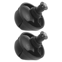 Geeignet für L10Pro L10plus 1T X10 X20 X30 Omnidirektionale Räder und Führungsräder (2 Stück)
