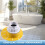 For Freestanding Bathtub Installation Kit with White Pipe and Brass Pipes 5