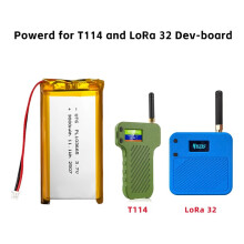 3 Stuks 3,7V LiPo-Batterijen 3000mAh voor Heltec V4 PL103665 Lithiumbatterijen voor T114 V2 LoRa 32 V3-Bord Li-Polymeerbatterijen
