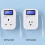 Plug Thermostat Temperature Controller with LCD Display Heating/ Cooling Mode C/ Switchable Plug &  UK Plug 2