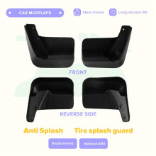 4Pcs Car MudFlaps Mudguards Anti for Forester 2013-2018 Front Rear Wheels Car Accessories