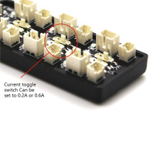 6CH USB to 3.7V 1S LiHv Lipo Battery Charging Adapter Board 5V 2A USB Battery Charger Board for RC Toy Model Batteries