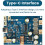 Amplifier Board 2x25W Output High Low Frequency Adjustable Power Amplifier Module  6.6V-8.4V with Type-C 6