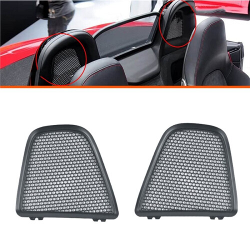 Car  Ventilation Mesh  Headrest Wind Deflector for  718 982 2017-2023 Boxster 981 2013-2016 1