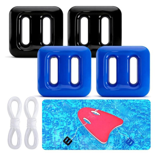 4 Pack 150g Pool Float Anchor Replacement Set, Pool Fountain Float Weight with String, Pools Weight Floating Anchor 2