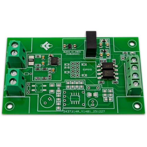AC Voltage Current Power Statistics Module UART TTL 85-265V 100mA-16A 5V Isolated Power Supply 1