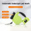 5M Extendable Dog Leash, with A Small Flashlight , Button Control, Suitable for Medium and Small Dogs (20kg) 2
